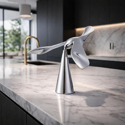 Skulptural Flasköppnare