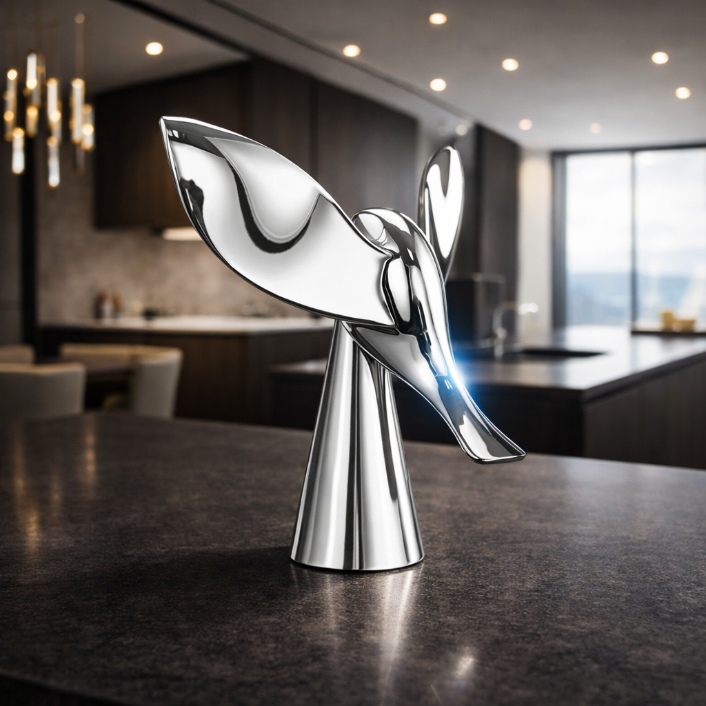 Skulptural Flasköppnare