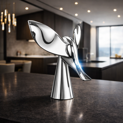 Skulptural Flasköppnare